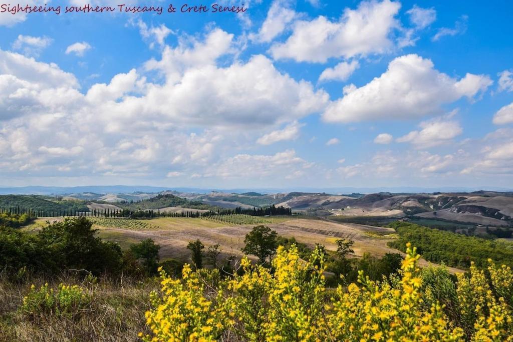 Agriturismo Podere Biancospino Piscina Privata Chianciano Terme Buitenkant foto