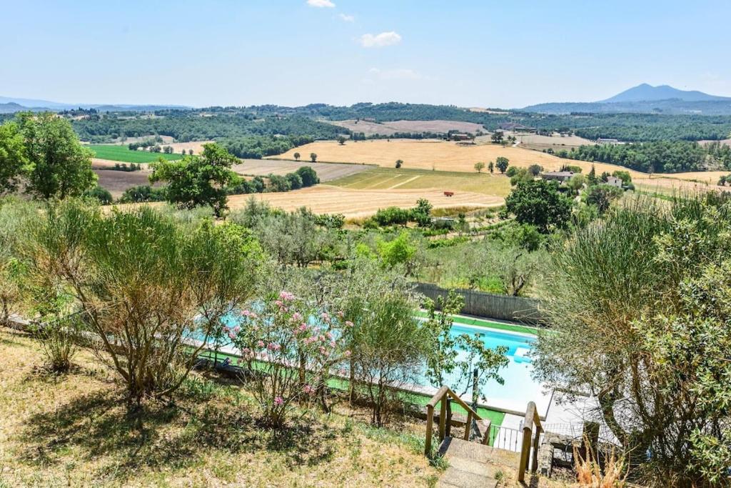 Agriturismo Podere Biancospino Piscina Privata Chianciano Terme Buitenkant foto