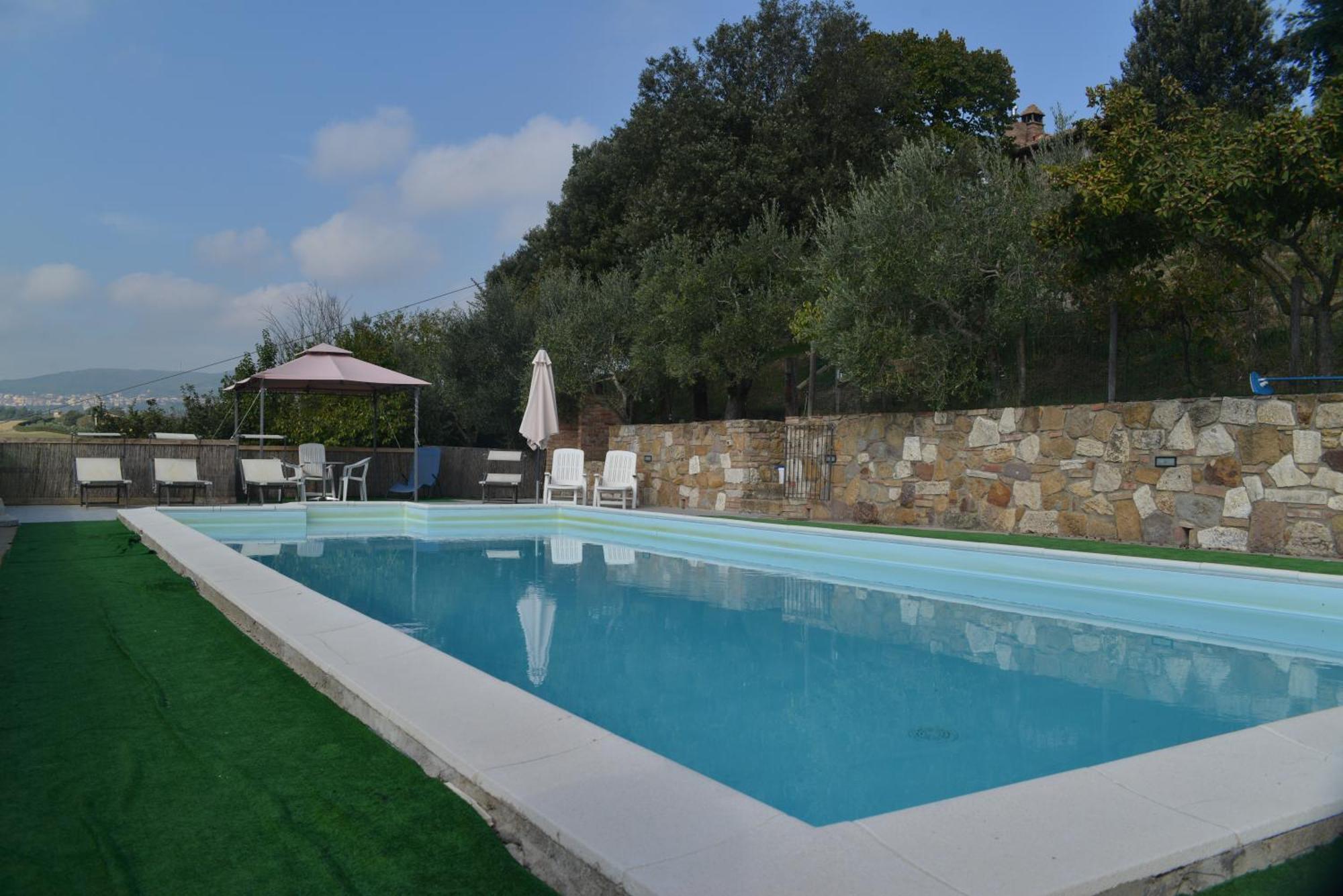 Agriturismo Podere Biancospino Piscina Privata Chianciano Terme Buitenkant foto